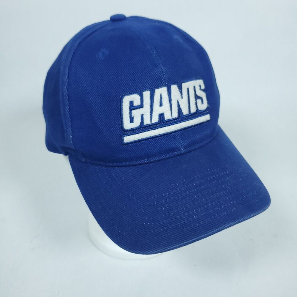 VTG Nike Pro Line New York Giants Hat Cap Snap Back Mens Blue NFL Football 90s